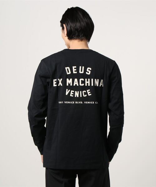 JACK & MARIE（ジャックアンドマリー）の「DEUS Venice Long-Sleeve Tee (デウス )(2colors)(T_DMA61831B)（Tシャツ/カットソー・メンズ・ブラック/ホワイト・M/L）」の5枚目の写真