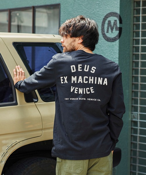 JACK & MARIE（ジャックアンドマリー）の「DEUS Venice Long-Sleeve Tee (デウス )(2colors)(T_DMA61831B)（Tシャツ/カットソー・メンズ・ブラック/ホワイト・M/L）」の13枚目の写真