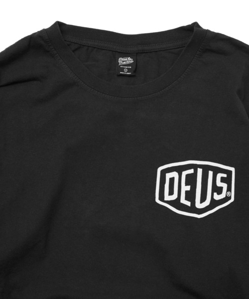 JACK & MARIE（ジャックアンドマリー）の「DEUS Venice Long-Sleeve Tee (デウス )(2colors)(T_DMA61831B)（Tシャツ/カットソー・メンズ・ブラック/ホワイト・M/L）」の9枚目の写真