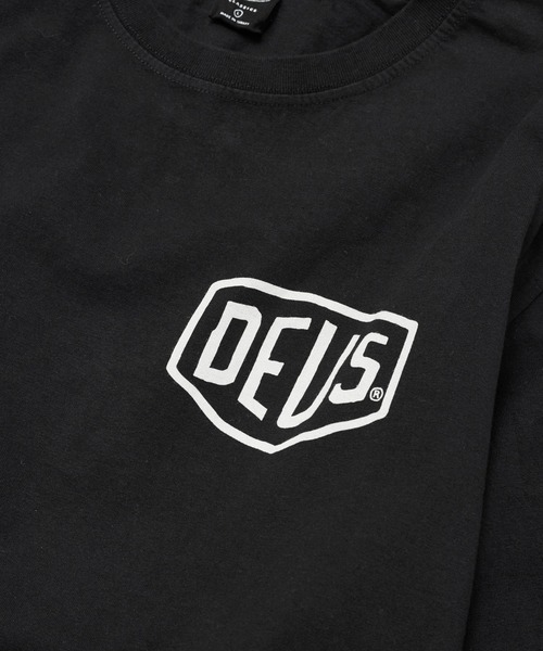 JACK & MARIE（ジャックアンドマリー）の「DEUS Venice Long-Sleeve Tee (デウス )(2colors)(T_DMA61831B)（Tシャツ/カットソー・メンズ・ブラック/ホワイト・M/L）」の8枚目の写真