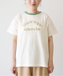 Samansa Mos2 | 発泡ロゴプリントTシャツ(Tシャツ/カットソー)