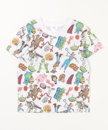 PIXAR（ピクサー）の「【 Disney / PIXAR 】KIDS 総柄Ｔシャツ（Tシャツ/カットソー・キッズ）」