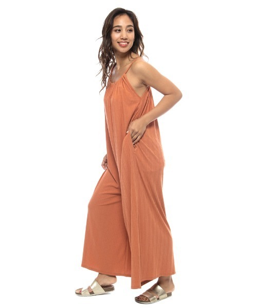 BILLABONG（ビラボン）の「BILLABONG レディース 【CHILLWEAR】 ONE PIECE DRESS ワンピース 【2021年夏モデル】/ビラボンワイドパンツジャンプスーツ（ワンピース・レディース・ブラック/ホワイト/レンガ・LARGE/MEDIUM）」の10枚目の写真