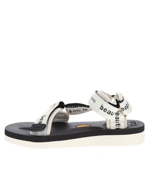beautiful people（ビューティフルピープル）の「beautiful people×SUICOKE ロゴベルトスイコック（サンダル・レディース・オフホワイト・6/5/7）」の10枚目の写真