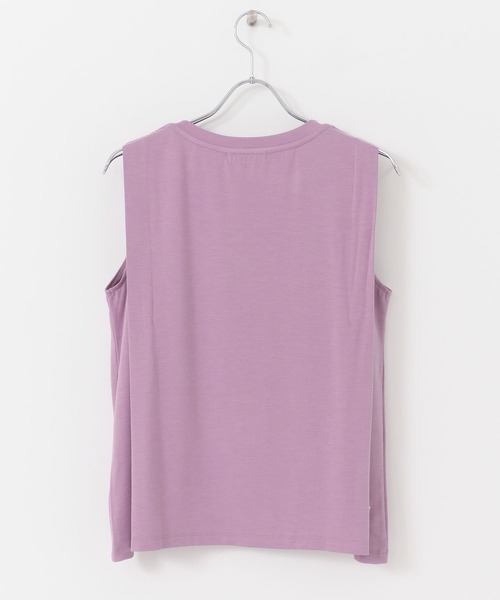 URBAN RESEARCH Sonny Label(アーバンリサーチサニーレーベル)の「ショルダータックカットソー(Tシャツ/カットソー・レディース・パープル/オフホワイト/チャコールグレー・FREE)」の21枚目の写真