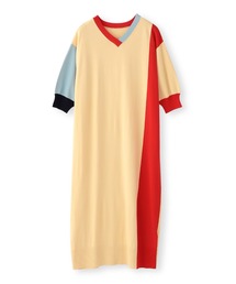 CAST: | カラーブロックサマードレス(ワンピース)