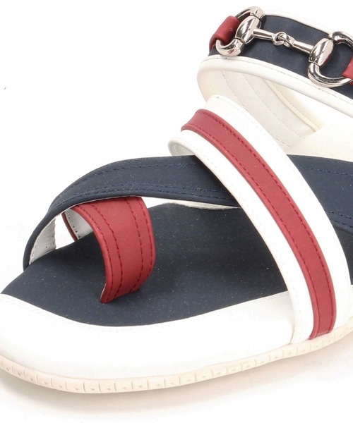 HIDEAWAYS NICOLE(ハイダウェイニコル)の「ビットデザインサンダル(サンダル・メンズ・ホワイト/ブラック/その他1/その他2・26.5cm/27.5cm)」の7枚目の写真