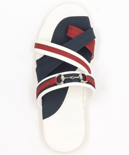 HIDEAWAYS NICOLE(ハイダウェイニコル)の「ビットデザインサンダル(サンダル・メンズ・ホワイト/ブラック/その他1/その他2・26.5cm/27.5cm)」の10枚目の写真