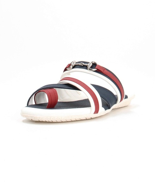 HIDEAWAYS NICOLE(ハイダウェイニコル)の「ビットデザインサンダル(サンダル・メンズ・ホワイト/ブラック/その他1/その他2・26.5cm/27.5cm)」の6枚目の写真