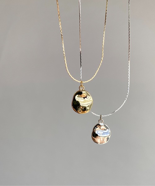 PICCIN(ピッチン)の「コインチェーンネックレス(ネックレス・レディース・シルバー/ゴールド・FREE)」の1枚目の写真