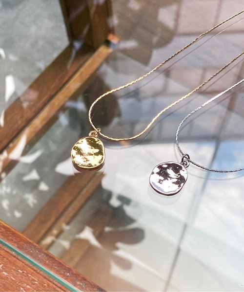 PICCIN(ピッチン)の「コインチェーンネックレス(ネックレス・レディース・シルバー/ゴールド・FREE)」の3枚目の写真