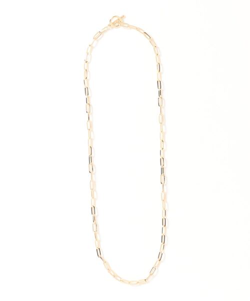 natural couture(ナチュラルクチュール)の「シンプルチェーンネックレス(ネックレス・レディース・シルバー/ゴールド・FREE)」の2枚目の写真
