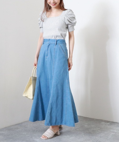 archives（アルシーヴ）の「パワショルリブTOPS（Tシャツ/カットソー・レディース・イエロー/ピンク/グリーン/ブラック・MEDIUM）」の18枚目の写真