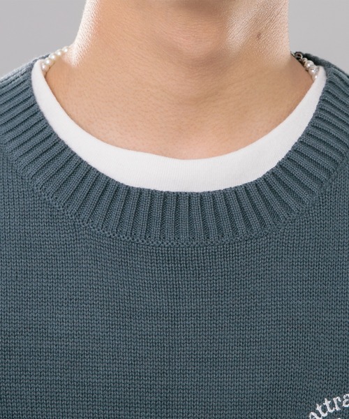 kutir(クティール)の「サマーニットベスト(ベスト・メンズ・オレンジ/グリーン/ダークブルー・MEDIUM/LARGE)」の6枚目の写真