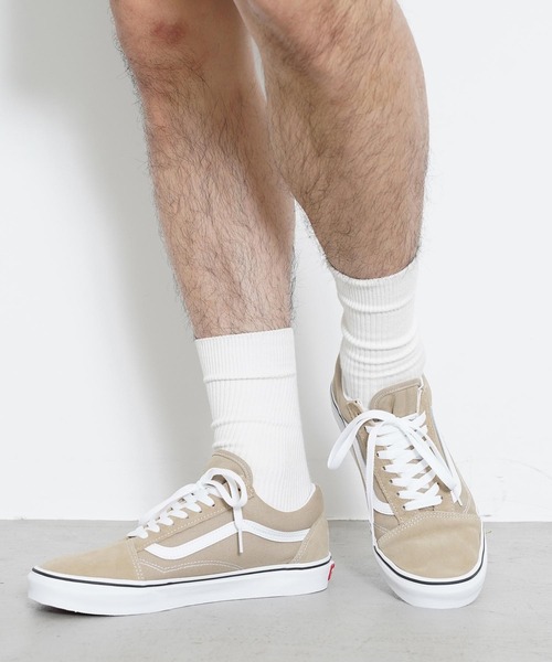 VANS（バンズ）の「VANS OLD SKOOL VN0A3WKT4G5（スニーカー・メンズ・ベージュ・26cm/26.5cm/27cm/27.5cm/28cm）」の5枚目の写真