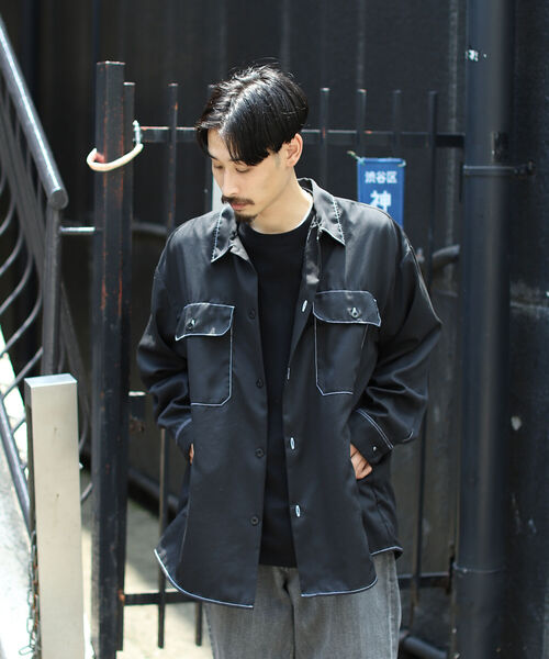 BEAMS（ビームス）の「BEAMS / ステッチ イージー CPO ジャケット（ブルゾン・メンズ・ブラック/ブラウン系その他4・SMALL/MEDIUM/LARGE/X-LARGE）」の2枚目の写真