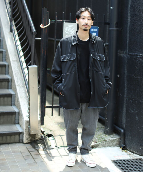 BEAMS（ビームス）の「BEAMS / ステッチ イージー CPO ジャケット（ブルゾン・メンズ・ブラック/ブラウン系その他4・SMALL/MEDIUM/LARGE/X-LARGE）」の9枚目の写真