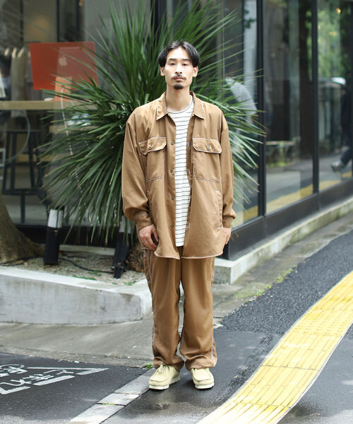 BEAMS（ビームス）の「BEAMS / ステッチ イージー CPO ジャケット（ブルゾン・メンズ・ブラック/ブラウン系その他4・SMALL/MEDIUM/LARGE/X-LARGE）」の7枚目の写真