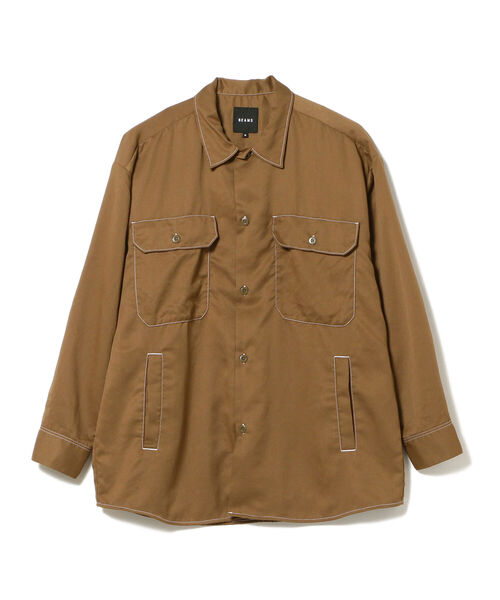 BEAMS（ビームス）の「BEAMS / ステッチ イージー CPO ジャケット（ブルゾン・メンズ・ブラック/ブラウン系その他4・SMALL/MEDIUM/LARGE/X-LARGE）」の20枚目の写真