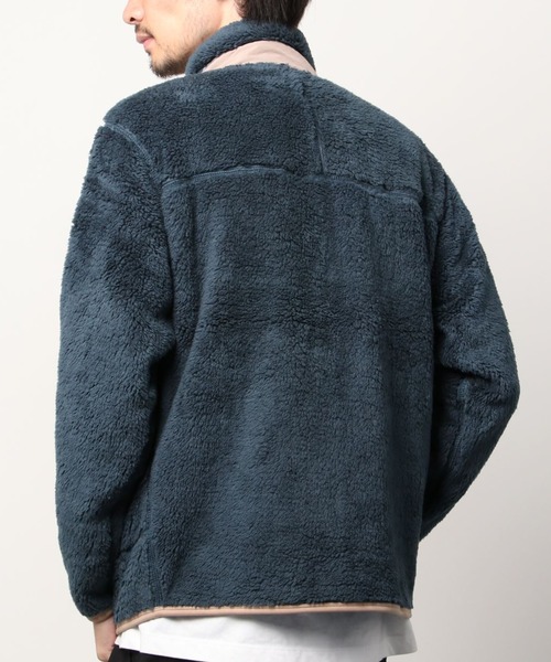 Dickies(ディッキーズ)の「【GENUINE DICKIES/ジェニュインディッキーズ】シャギーボア スタンドジップブルゾン(ブルゾン・メンズ・ブラック/ベージュ/オフホワイト/ブルーグリーン・LL/M/L)」の9枚目の写真
