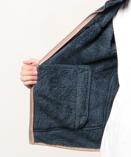 Dickies(ディッキーズ)の「【GENUINE DICKIES/ジェニュインディッキーズ】シャギーボア スタンドジップブルゾン(ブルゾン・メンズ・ブラック/ベージュ/オフホワイト/ブルーグリーン・LL/M/L)」の10枚目の写真