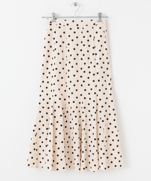 UR Lab.（アーバンリサーチラボ）の「柄切り替えフレアスカート（スカート・レディース・ベージュ/ブラック/アイボリー・FREE）」の20枚目の写真