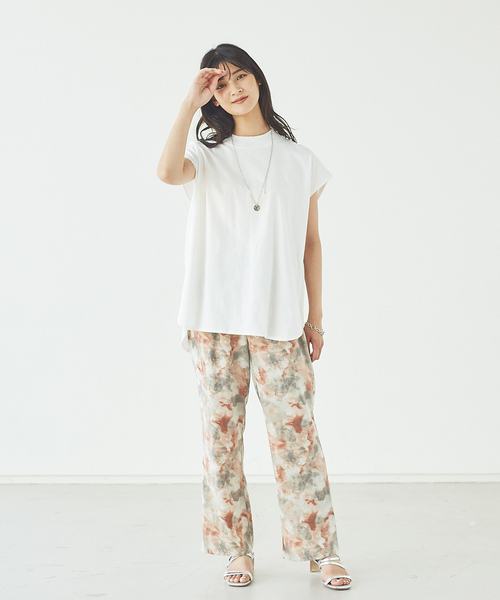 abahouse mavie（アバハウスマヴィ）の「【販売店舗限定】プリントパンツ（その他パンツ・レディース・グレー/アイボリー/スモークピンク・フリー）」の11枚目の写真