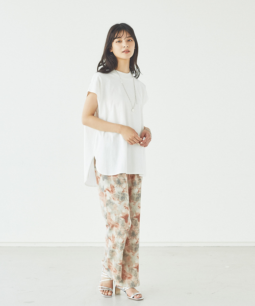 abahouse mavie（アバハウスマヴィ）の「【販売店舗限定】プリントパンツ（その他パンツ・レディース・グレー/アイボリー/スモークピンク・フリー）」の12枚目の写真