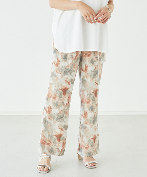 abahouse mavie（アバハウスマヴィ）の「【販売店舗限定】プリントパンツ（その他パンツ・レディース・グレー/アイボリー/スモークピンク・フリー）」の13枚目の写真