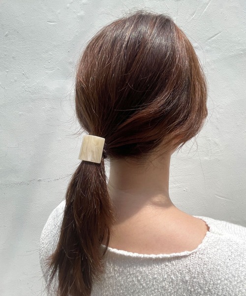 CEMONEMO（セモネモ）の「アクリル マーブル ヘアピアス（バレッタ/ヘアクリップ・レディース・その他1/その他2/その他3/その他4/その他5/その他6・FREE）」の5枚目の写真