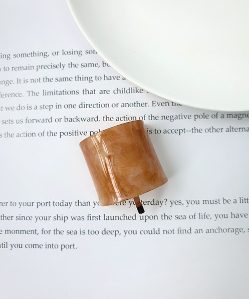 CEMONEMO（セモネモ）の「アクリル マーブル ヘアピアス（バレッタ/ヘアクリップ・レディース・その他1/その他2/その他3/その他4/その他5/その他6・FREE）」の6枚目の写真