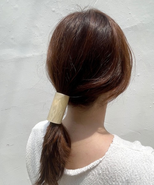 CEMONEMO（セモネモ）の「アクリル マーブル ヘアピアス（バレッタ/ヘアクリップ・レディース・その他1/その他2/その他3/その他4/その他5/その他6・FREE）」の10枚目の写真