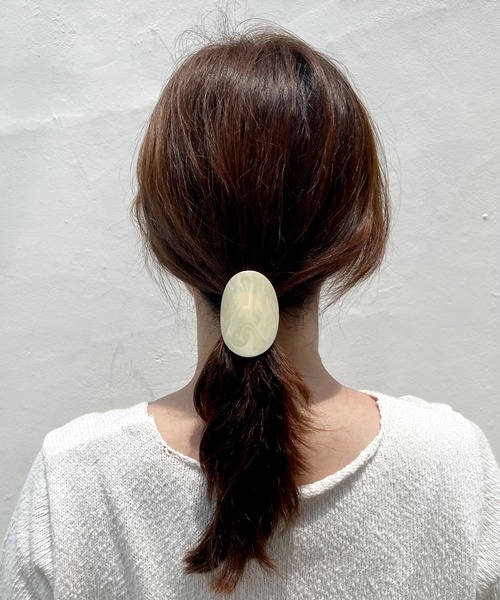 CEMONEMO（セモネモ）の「アクリル マーブル ヘアピアス（バレッタ/ヘアクリップ・レディース・その他1/その他2/その他3/その他4/その他5/その他6・FREE）」の20枚目の写真