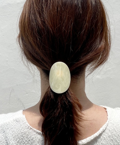 CEMONEMO（セモネモ）の「アクリル マーブル ヘアピアス（バレッタ/ヘアクリップ・レディース・その他1/その他2/その他3/その他4/その他5/その他6・FREE）」の21枚目の写真