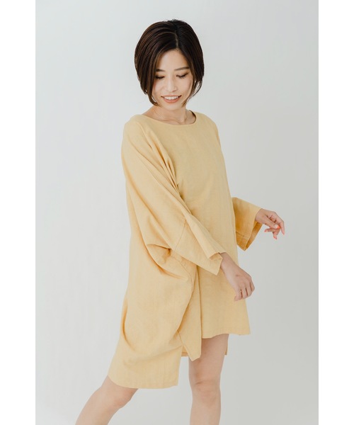 Ocean Pacific（オーシャンパシフィック）の「【OP:オーピー】レディースワンピース（ワンピース・レディース・ブラック/パープル/イエロー・FREE）」の9枚目の写真