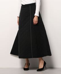 Per sist ence | Per sist ence/パーシエンス 中綿ダイヤキルトフレアスカート(スカート)
