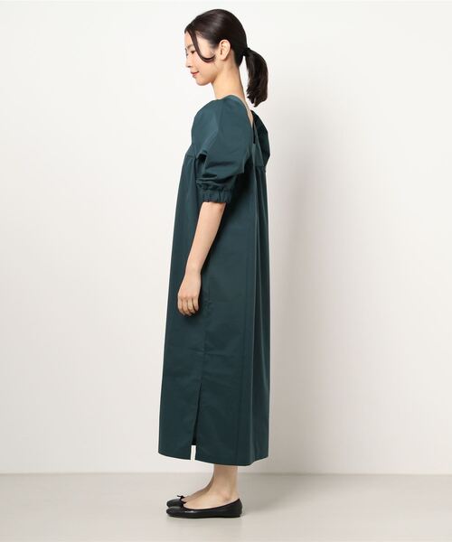 ONEME(ワンム)の「【 ONEME 】 Easy Noble Dress(ワンピース・レディース・ブラック/ダークグリーン・FREE)」の19枚目の写真