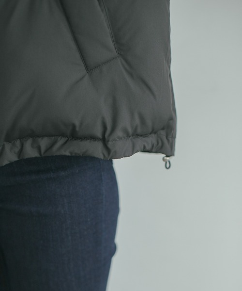 PAGEBOY(ページボーイ)の「エコクラウドナカワタブルゾン(ブルゾン・レディース・ブラック/オリーブ/アイボリー/ブラウン系その他・SMALL/MEDIUM)」の14枚目の写真