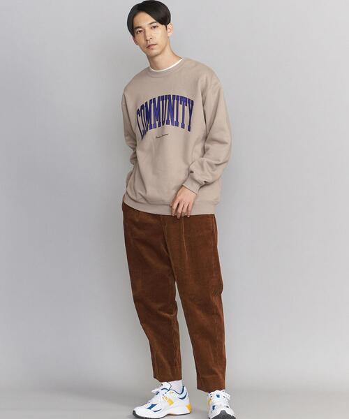 BEAUTY&YOUTH UNITED ARROWS（ビューティーアンドユースユナイテッドアローズ）の「【WEB限定】by レタード エア スウェット（スウェット・メンズ・ケリー/ライトグレー/ベージュ/ブラック/オフホワイト/ネイビー・S/M/L）」の21枚目の写真