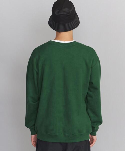 BEAUTY&YOUTH UNITED ARROWS（ビューティーアンドユースユナイテッドアローズ）の「【WEB限定】by レタード エア スウェット（スウェット・メンズ・オフホワイト/ネイビー/ブラック/ライトグレー/ベージュ/ケリー・S/M/L）」の14枚目の写真