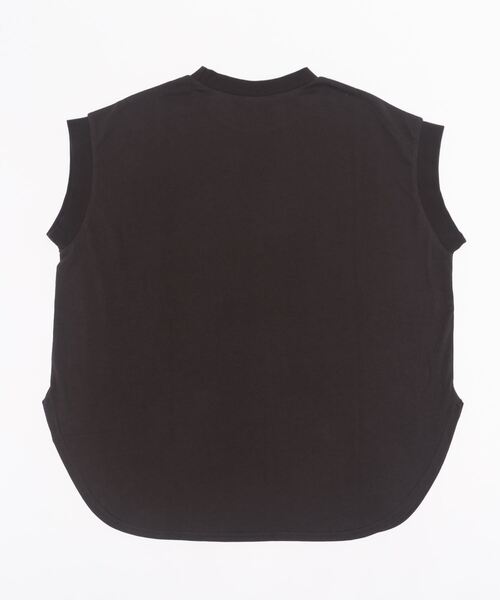 GLOBAL WORK（グローバルワーク）の「【AND YUA ANY】1分袖スリットチュニック/957615（Tシャツ/カットソー・キッズ・チャコールグレー/ライトグリーン/ライトベージュ・150cm/160cm）」の12枚目の写真