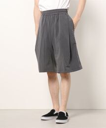 【XU/エックスユー】half wide pants/ハーフ ワイド パンツ