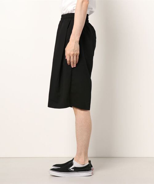 XU（エックスユー）の「【XU/エックスユー】half wide pants/ハーフ ワイド パンツ（その他パンツ・メンズ・グレー/ブラック・ONE SIZE）」の3枚目の写真