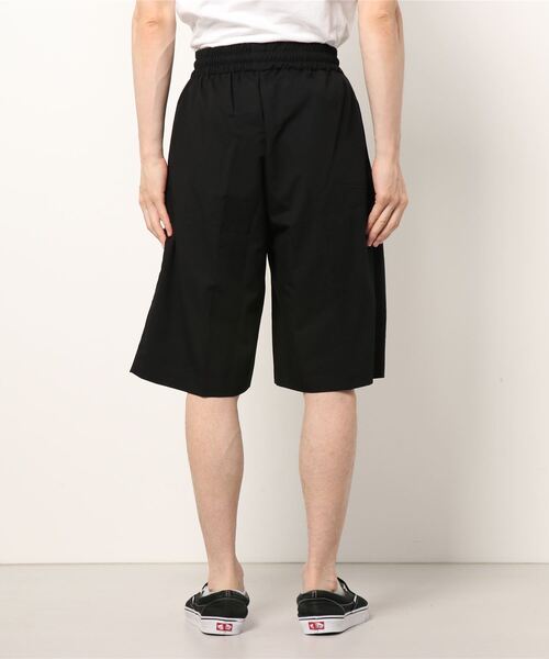XU（エックスユー）の「【XU/エックスユー】half wide pants/ハーフ ワイド パンツ（その他パンツ・メンズ・グレー/ブラック・ONE SIZE）」の4枚目の写真