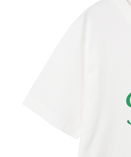 ADAM ET ROPE'（アダムエロペ）の「ice-creamパッケージロゴTシャツ（Tシャツ/カットソー・レディース・ホワイト/チャコールグレー/キナリ・FREE）」の16枚目の写真