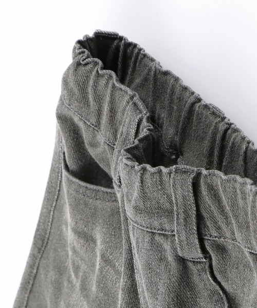 BRANSHES(ブランシェス)の「デニムニットロングパンツ(デニムパンツ・キッズ・ブルー/ブラック/ネイビー・120cm/110cm/130cm/100cm/150cm/90cm/140cm)」の7枚目の写真