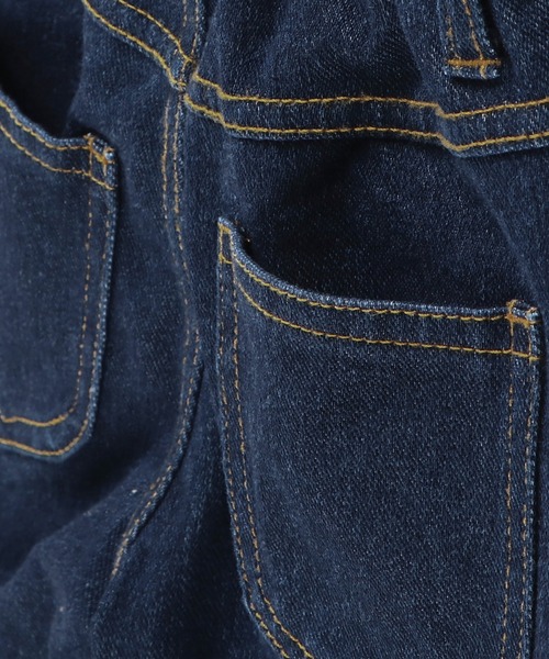 BRANSHES(ブランシェス)の「デニムニットロングパンツ(デニムパンツ・キッズ・ブルー/ブラック/ネイビー・120cm/110cm/130cm/100cm/150cm/90cm/140cm)」の18枚目の写真