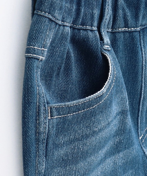 BRANSHES(ブランシェス)の「デニムニットロングパンツ(デニムパンツ・キッズ・ブルー/ブラック/ネイビー・120cm/110cm/130cm/100cm/150cm/90cm/140cm)」の22枚目の写真