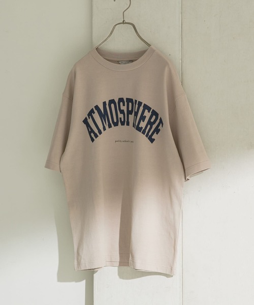 URBAN RESEARCH DOORS（アーバンリサーチドアーズ）の「カレッジプリントTシャツ（Tシャツ/カットソー・メンズ・ブラウン/ライトグレー/ホワイト・38/40）」の11枚目の写真