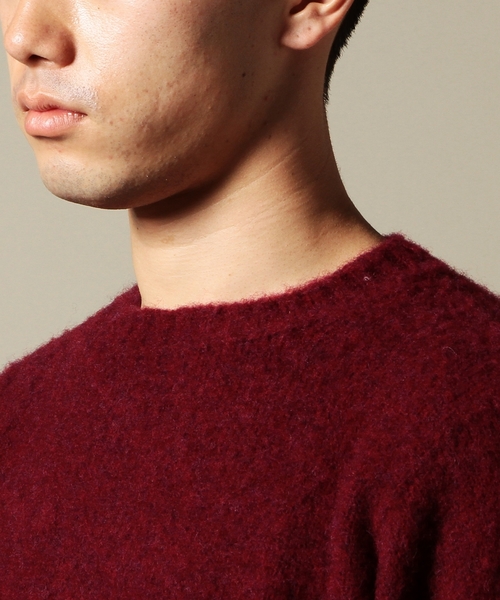 BEAUTY&YOUTH UNITED ARROWS(ビューティーアンドユースユナイテッドアローズ)の「<C.E. FORSYTH> C/N KNIT/ニット ◆(ニット/セーター・メンズ・ホワイト/ブラック/ワインレッド/ネイビー/ケリー・40/42/38)」の10枚目の写真